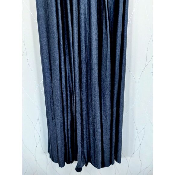 NWT Leena for Mac Duggal Black V-Neck Empire Waist Gown $338 - Picture 7 of 15